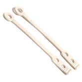 HAIRFX PERM RUBBERS 50 PIECE - FLAT/LONG